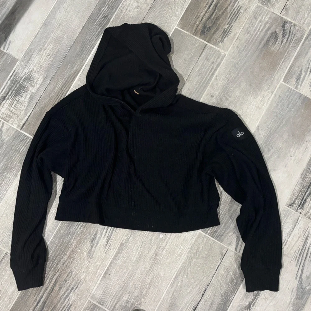 Alo muse black hoodie small